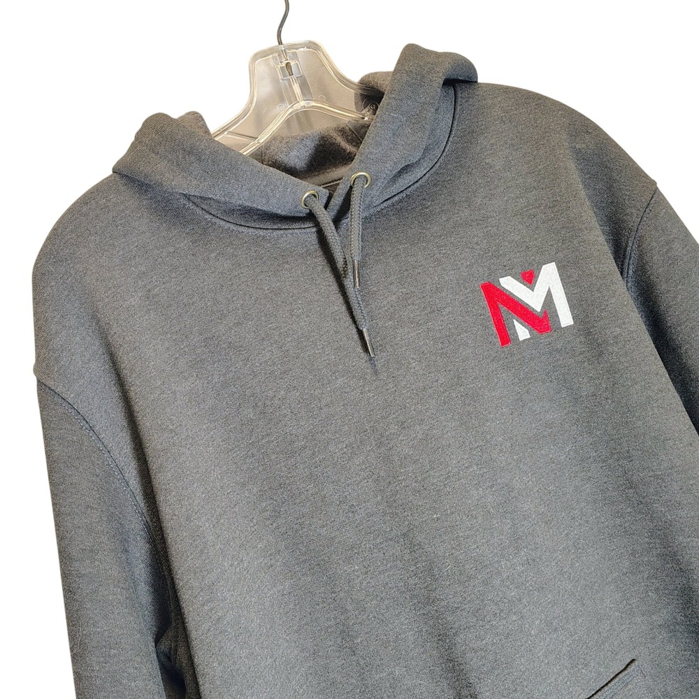 Carhartt Mens K121 Loose Fit Midweight Hoodie Carbon Heather Gray Size Large L